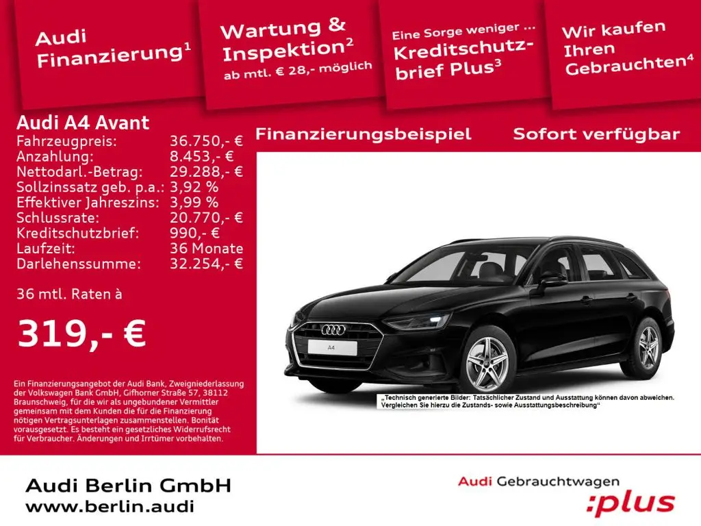 Photo 1 : Audi A4 2024 Diesel