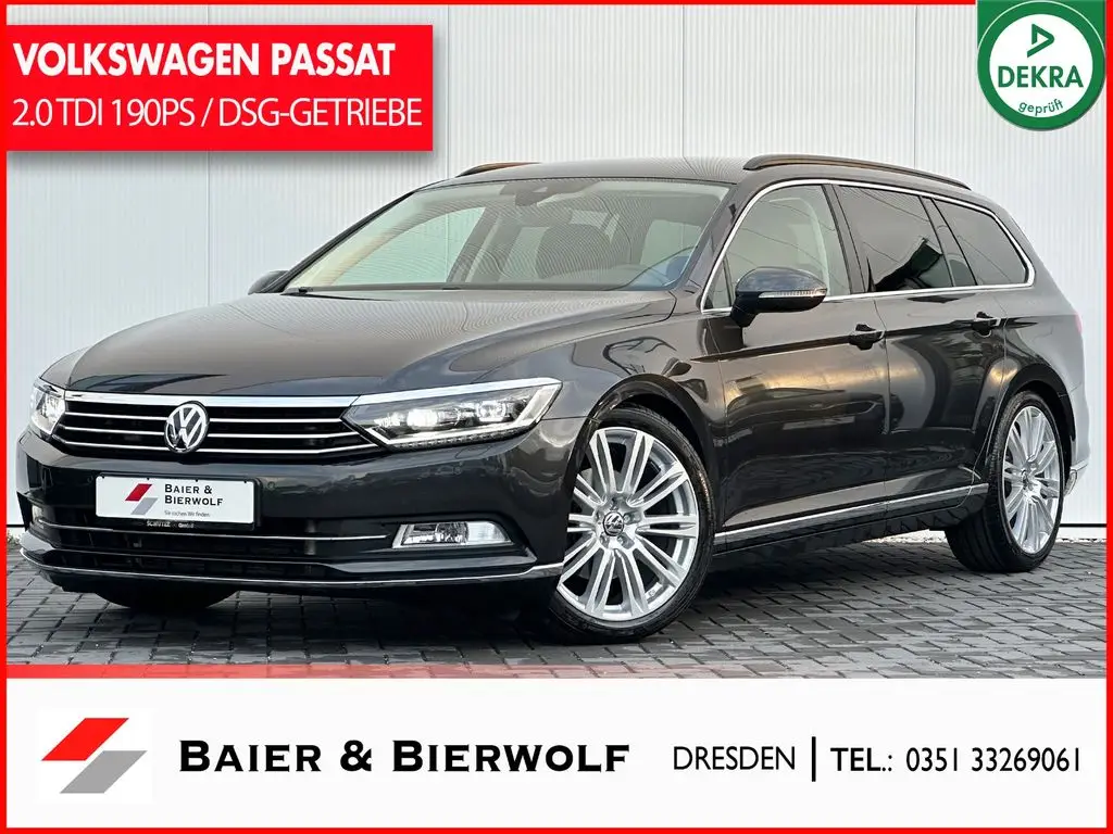 Photo 1 : Volkswagen Passat 2018 Diesel