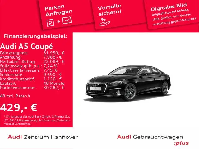 Photo 1 : Audi A5 2021 Diesel