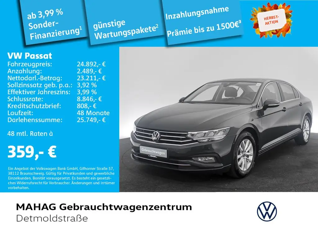 Photo 1 : Volkswagen Passat 2021 Diesel