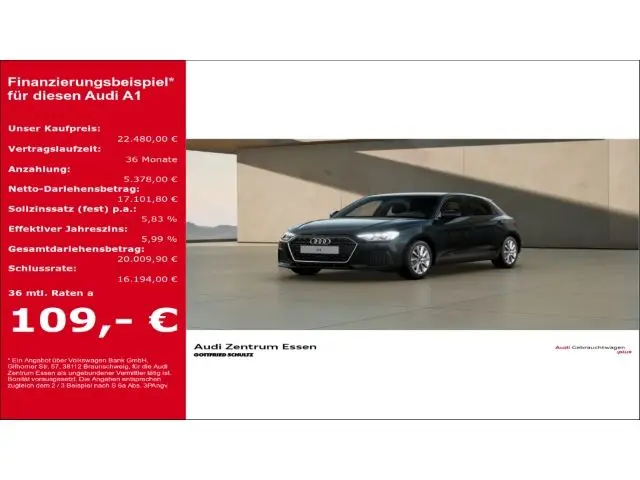 Photo 1 : Audi A1 2023 Essence