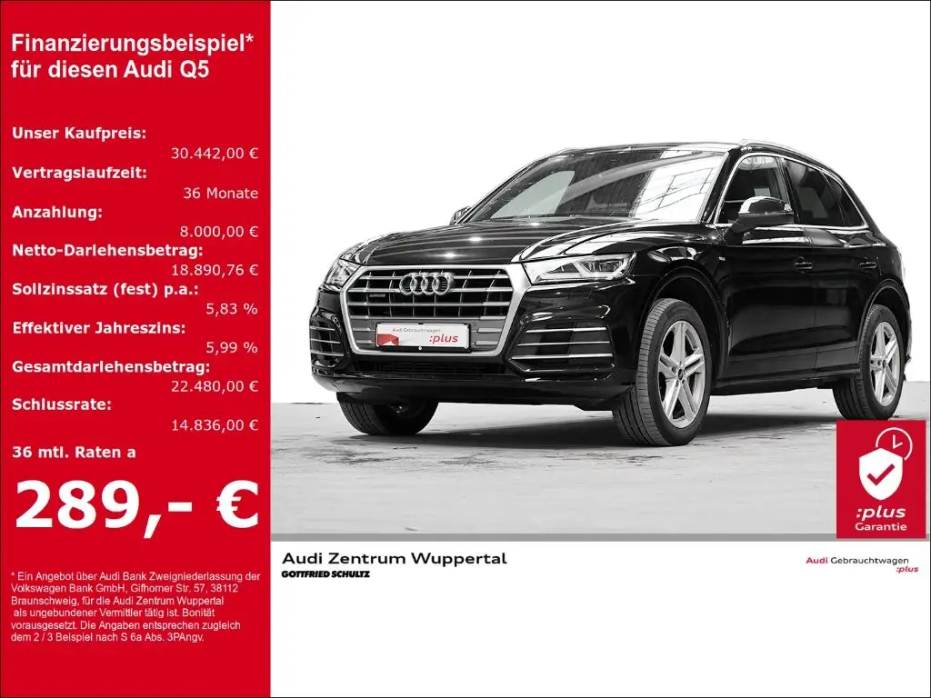 Photo 1 : Audi Q5 2021 Hybride