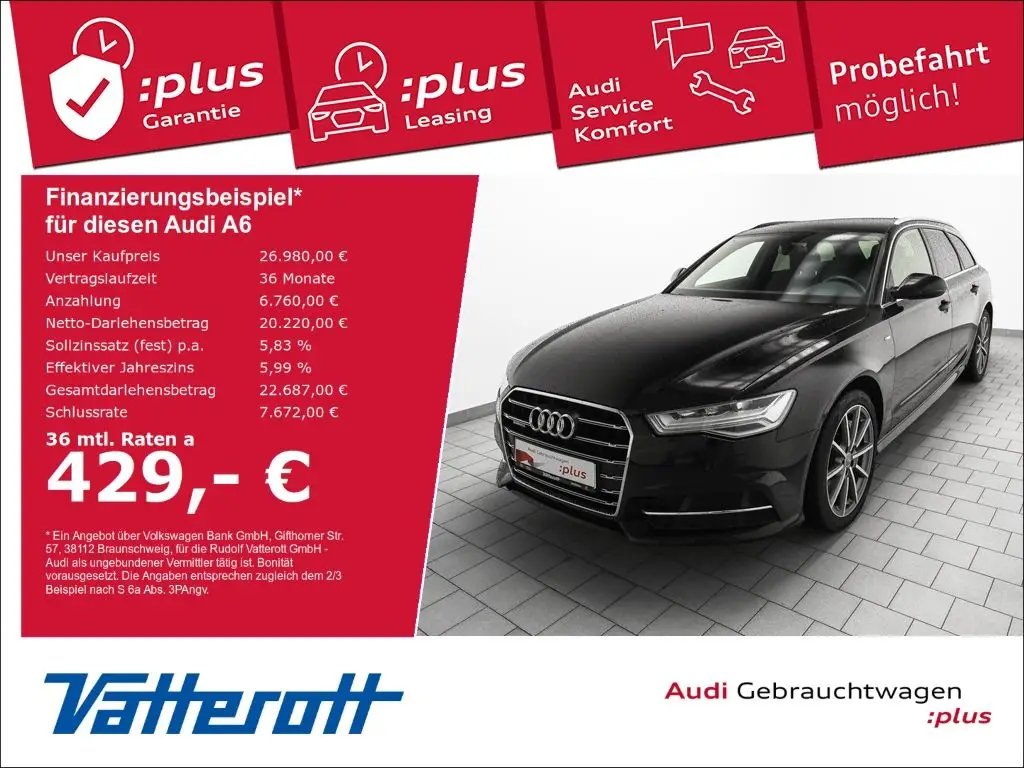 Photo 1 : Audi A6 2018 Diesel