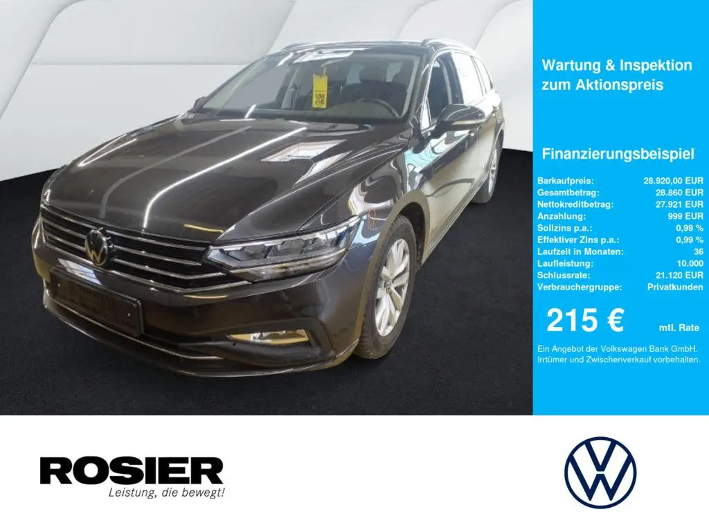 Photo 1 : Volkswagen Passat 2024 Petrol