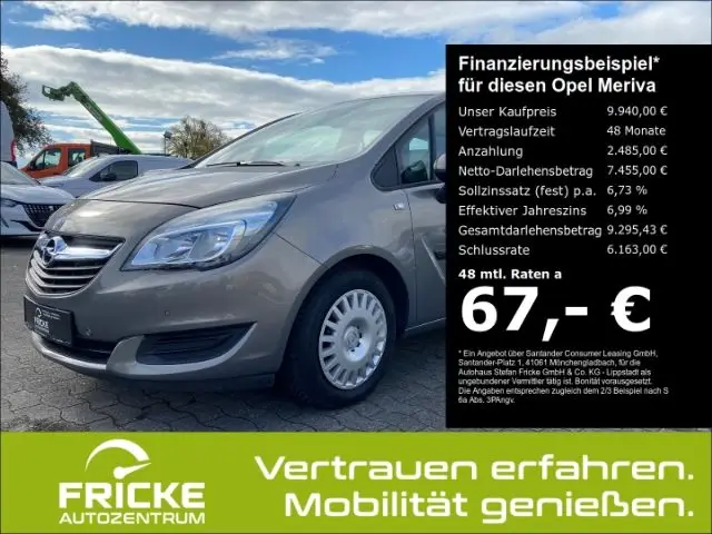 Photo 1 : Opel Meriva 2015 Essence