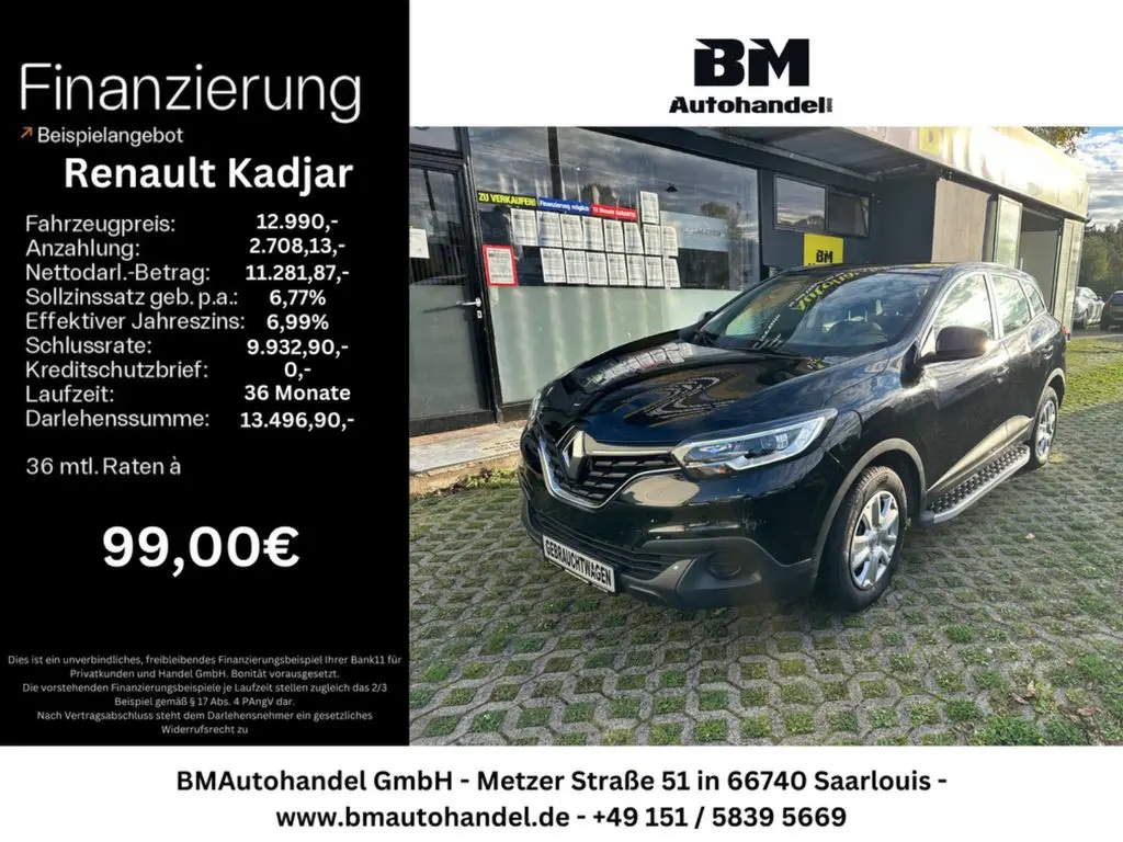 Photo 1 : Renault Kadjar 2017 Essence