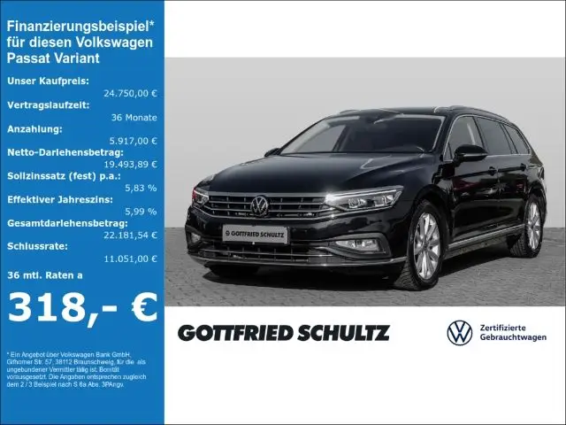 Photo 1 : Volkswagen Passat 2020 Diesel