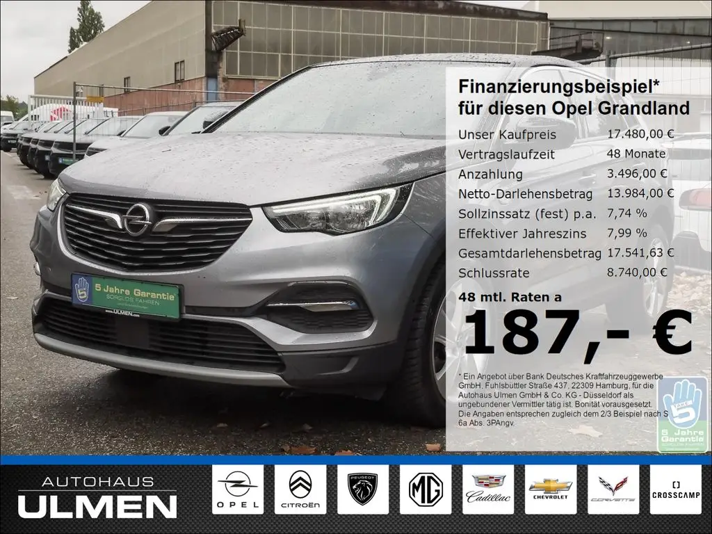 Photo 1 : Opel Grandland 2019 Essence