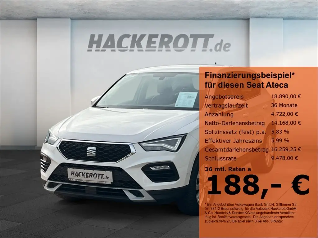 Photo 1 : Seat Ateca 2021 Diesel