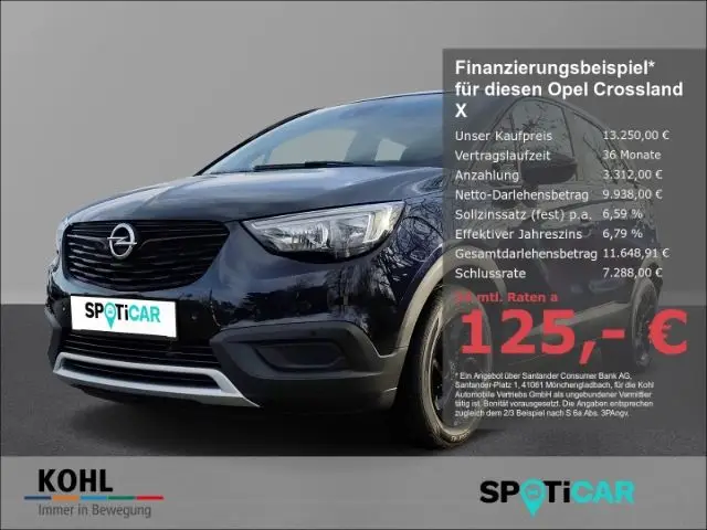 Photo 1 : Opel Crossland 2020 Essence