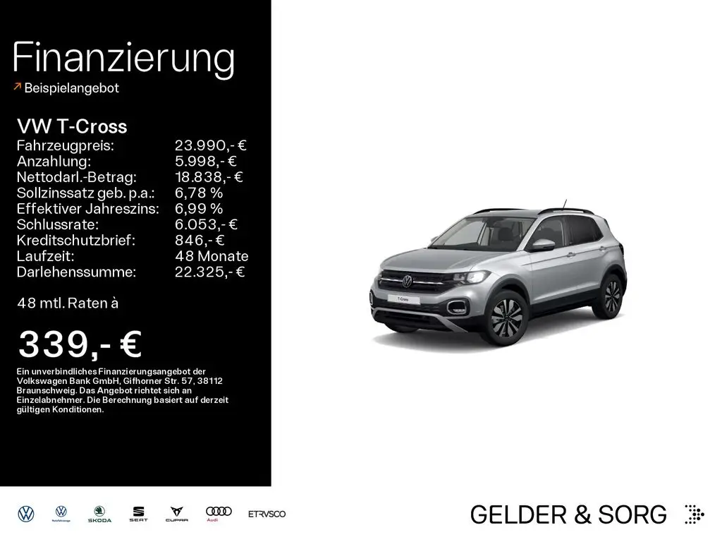 Photo 1 : Volkswagen T-cross 2023 Essence