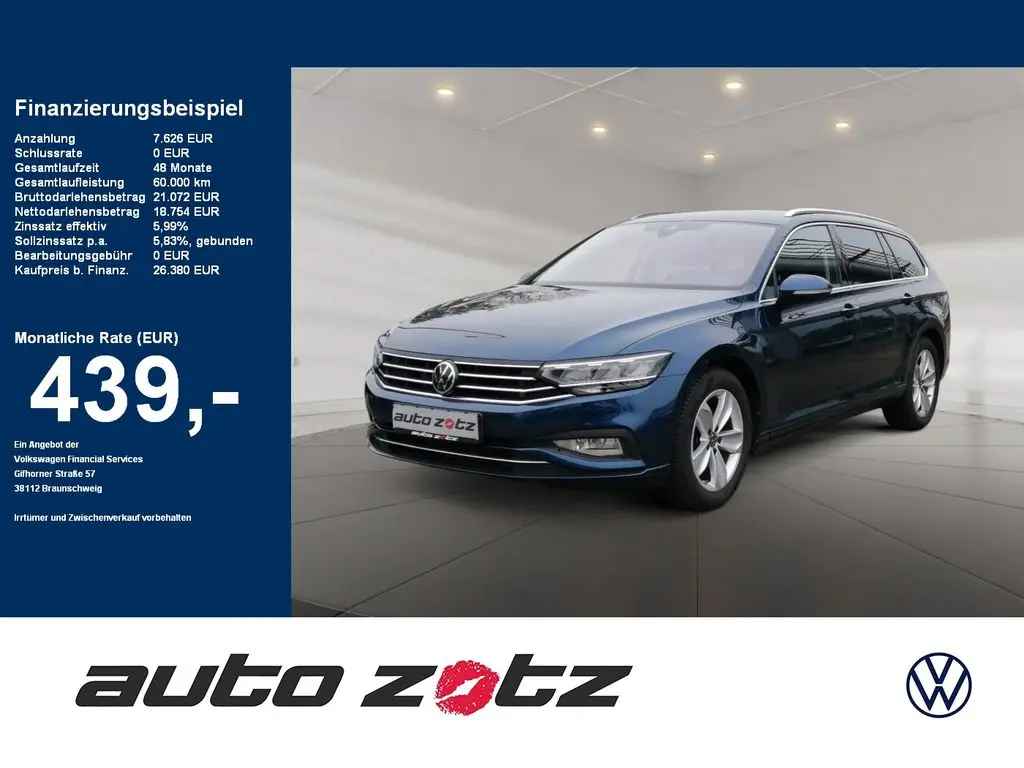 Photo 1 : Volkswagen Passat 2021 Petrol