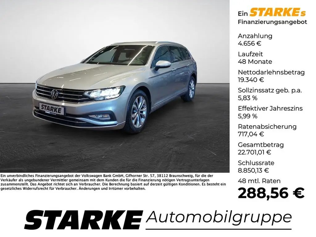 Photo 1 : Volkswagen Passat 2021 Diesel