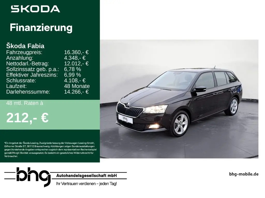 Photo 1 : Skoda Fabia 2021 Petrol