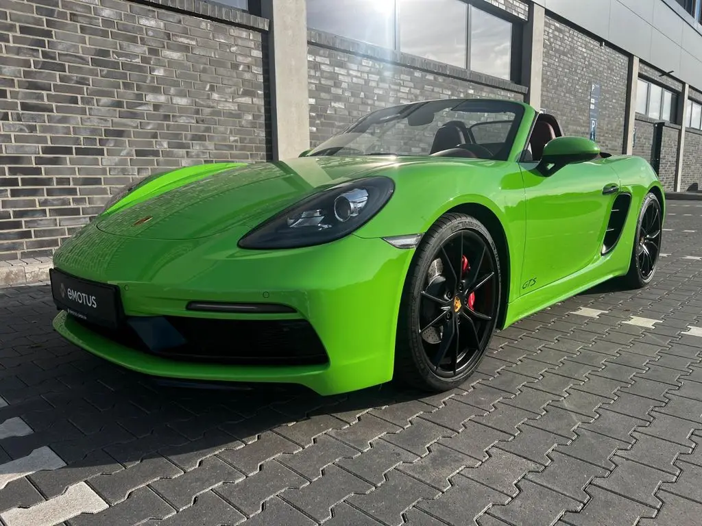 Photo 1 : Porsche Boxster 2018 Petrol