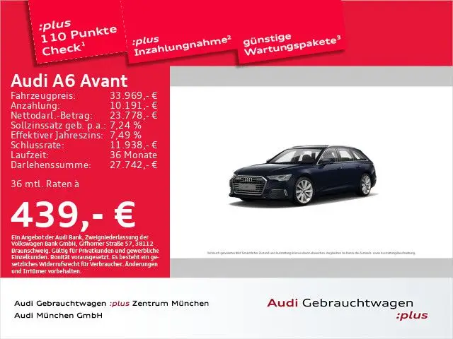 Photo 1 : Audi A6 2020 Diesel