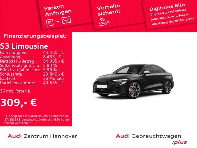 Photo 1 : Audi S3 2022 Essence