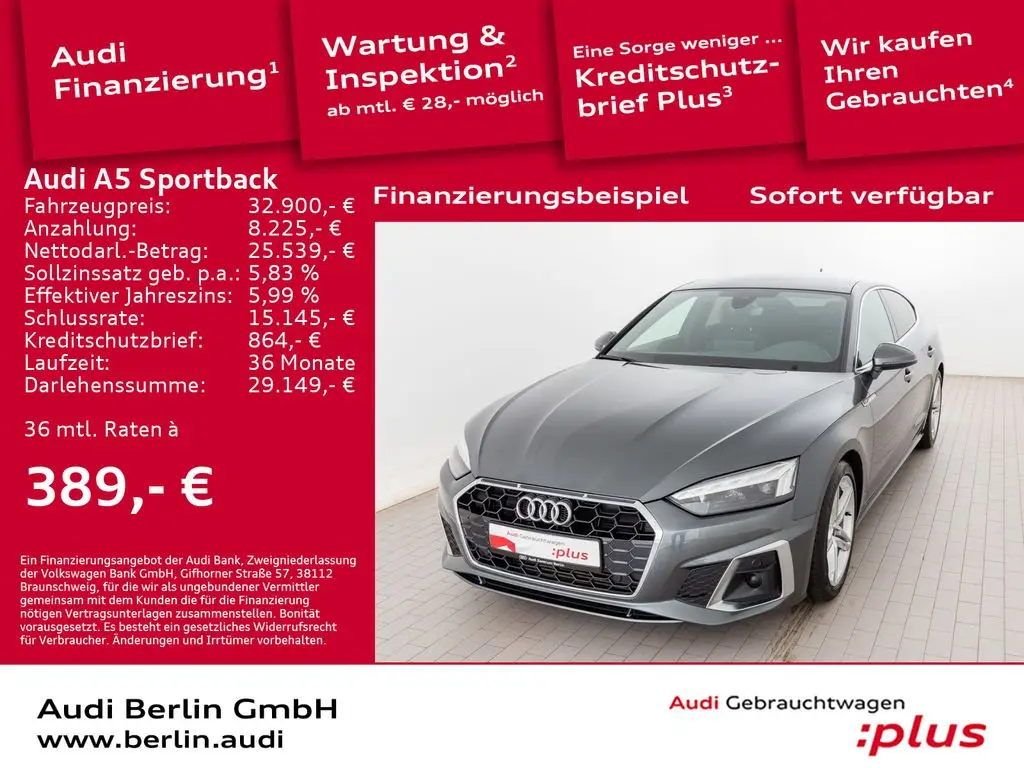 Photo 1 : Audi A5 2021 Petrol