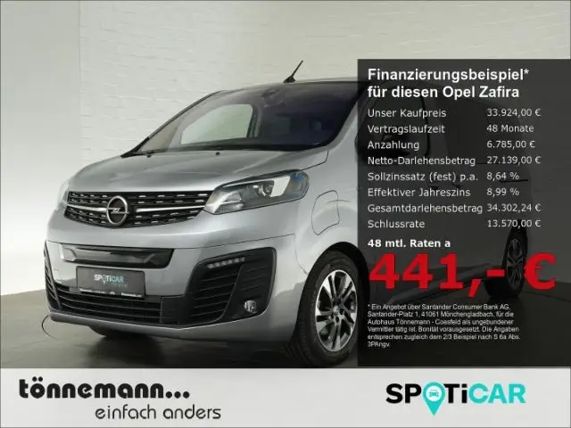 Photo 1 : Opel Zafira 2022 Not specified