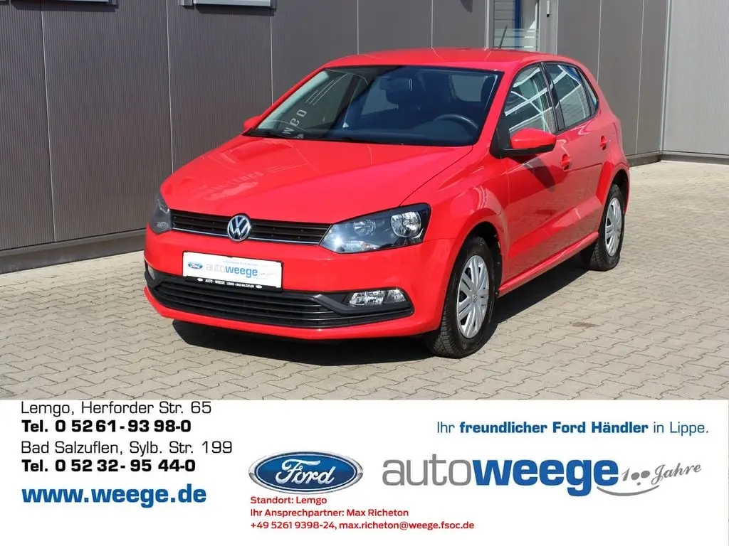 Photo 1 : Volkswagen Polo 2016 Essence