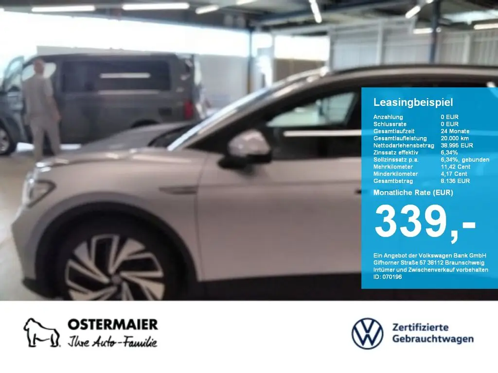 Photo 1 : Volkswagen Id.4 2023 Non renseigné