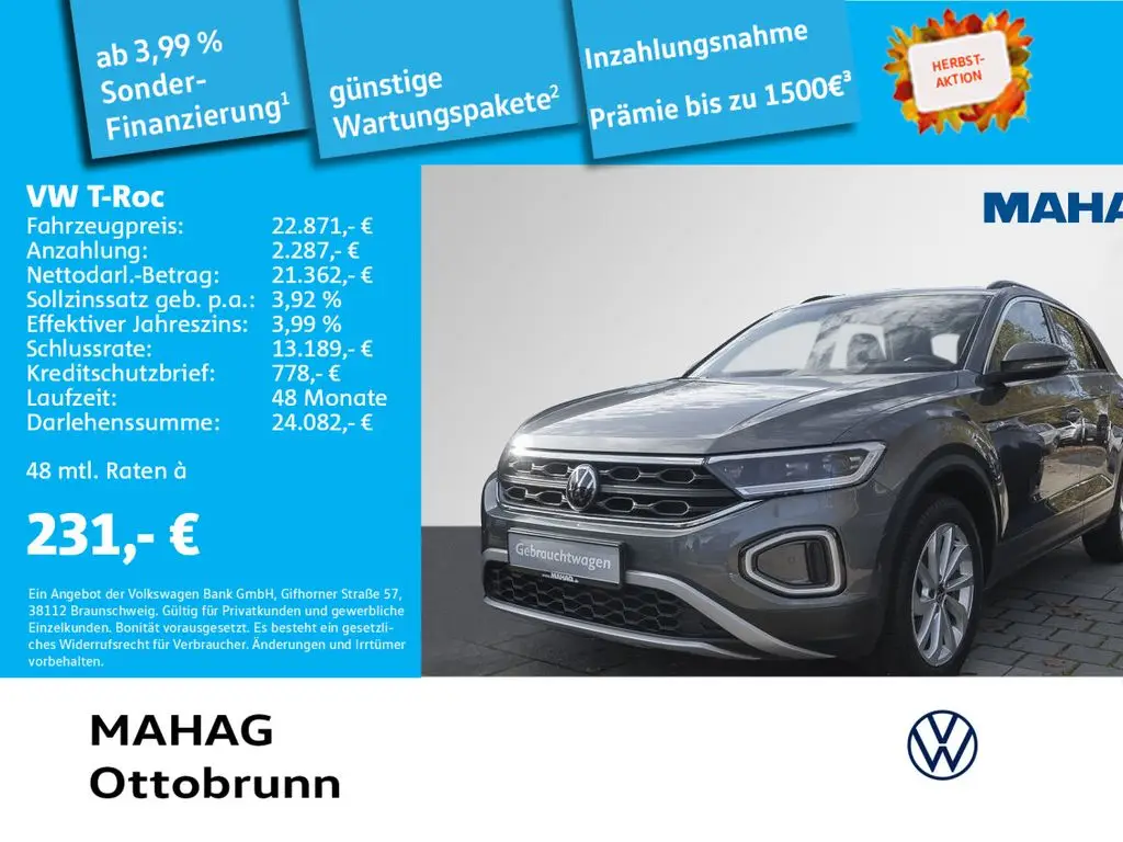 Photo 1 : Volkswagen T-roc 2022 Petrol