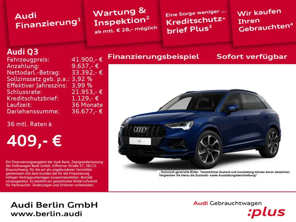 Photo 1 : Audi Q3 2024 Essence