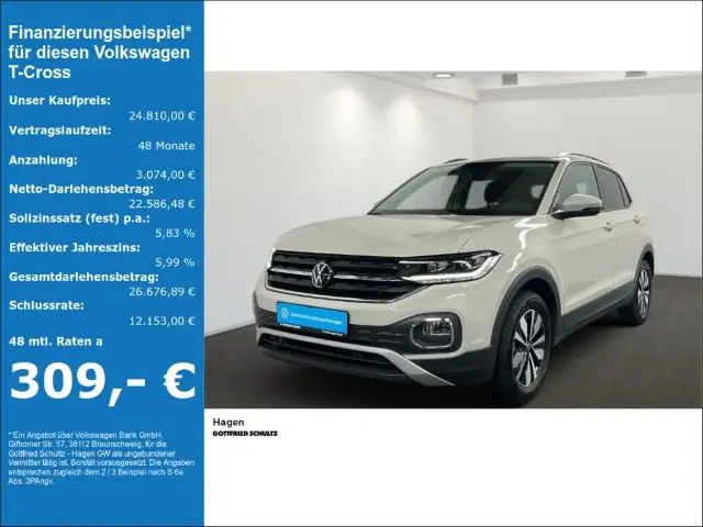 Photo 1 : Volkswagen T-cross 2024 Essence