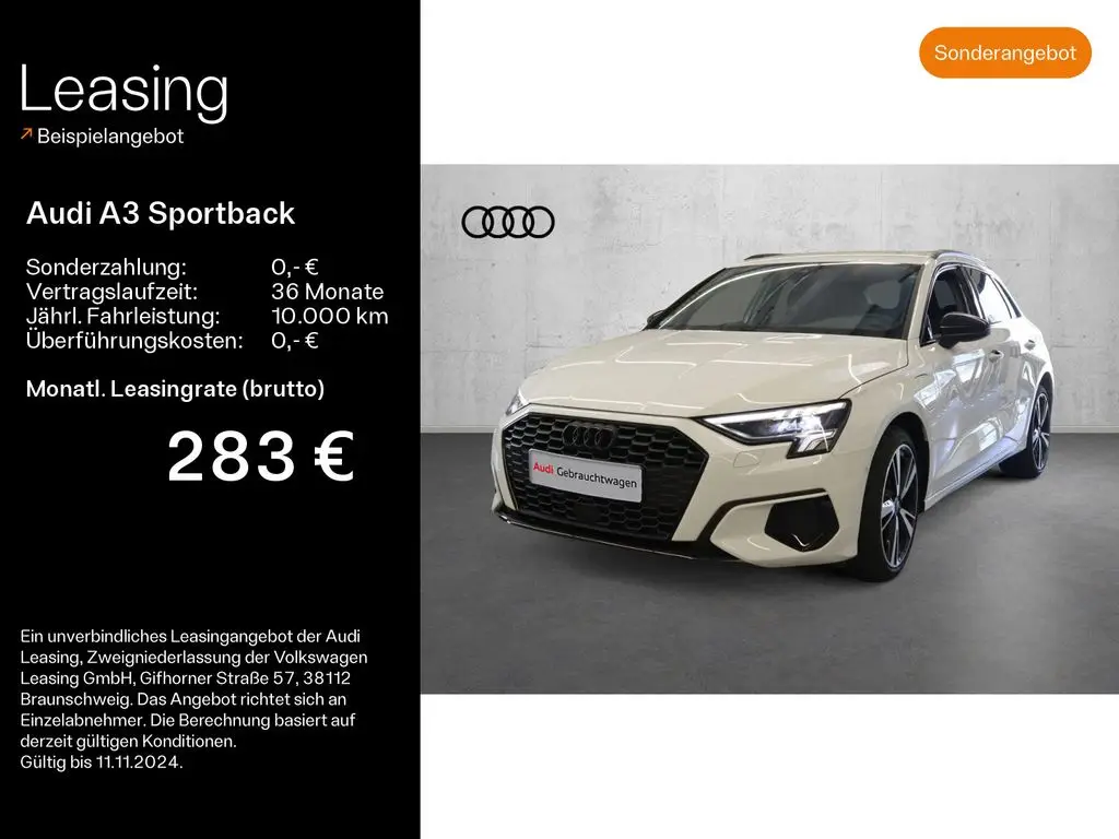 Photo 1 : Audi A3 2024 Hybride