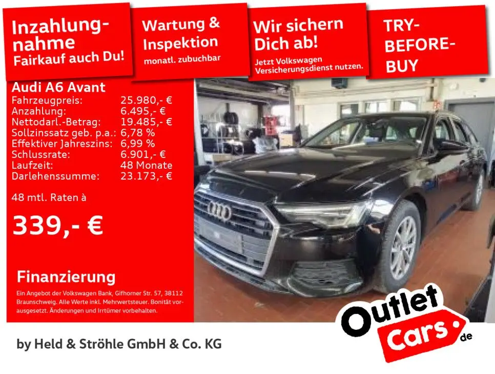 Photo 1 : Audi A6 2020 Diesel