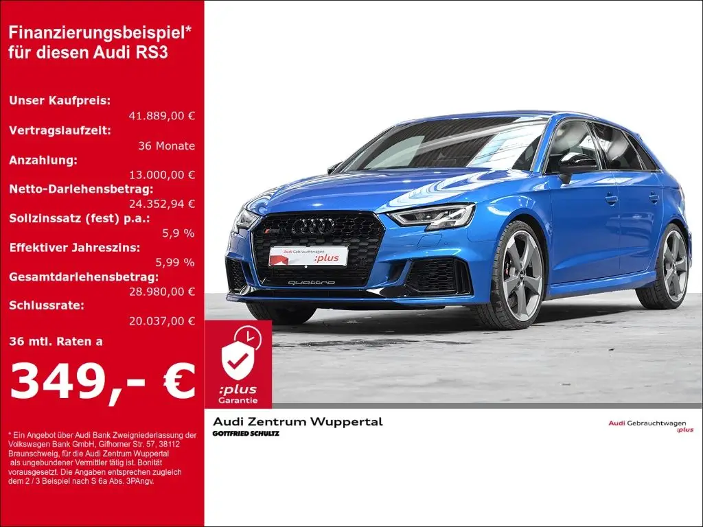 Photo 1 : Audi Rs3 2020 Petrol