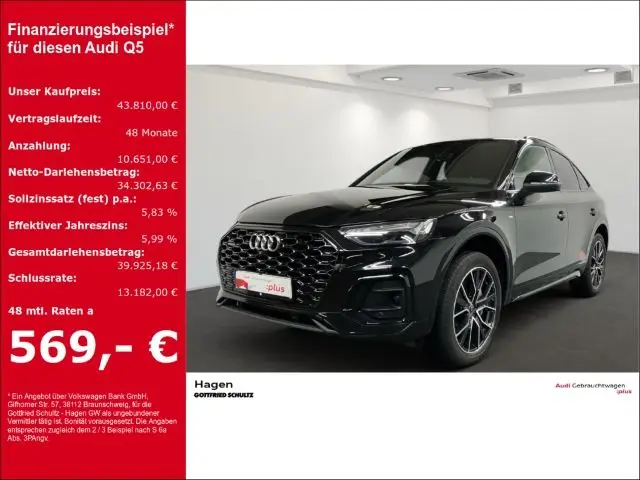 Photo 1 : Audi Q5 2021 Hybride