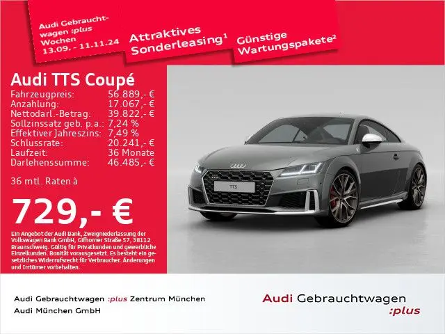 Photo 1 : Audi Tts 2024 Petrol