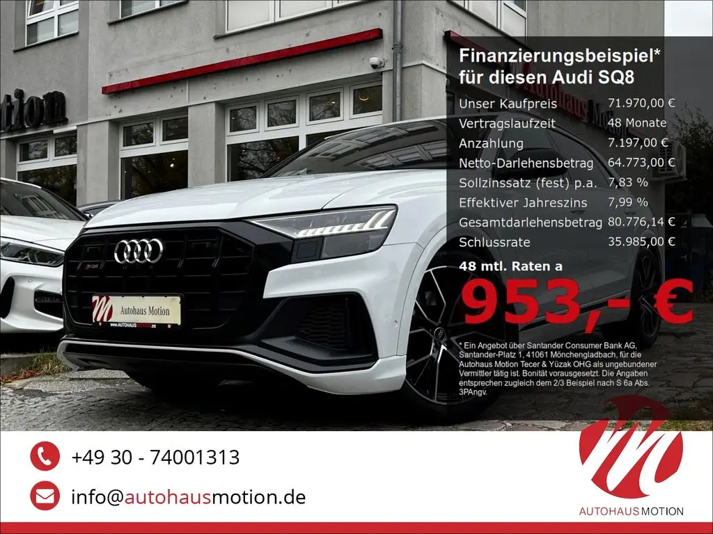 Photo 1 : Audi Sq8 2020 Diesel