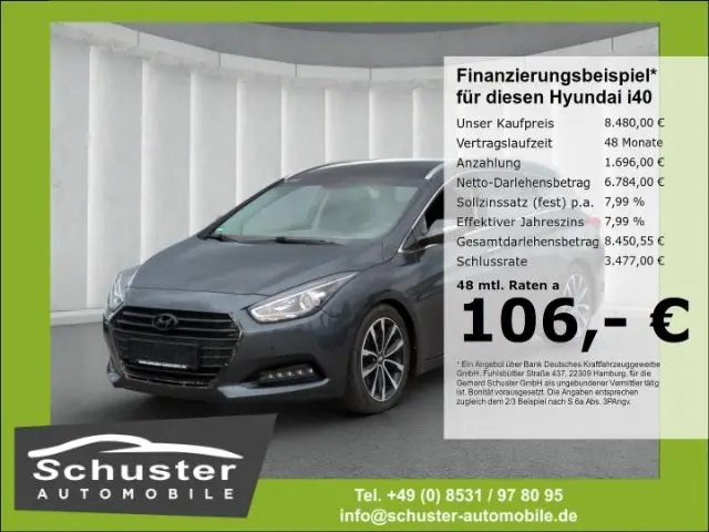 Photo 1 : Hyundai I40 2016 Diesel