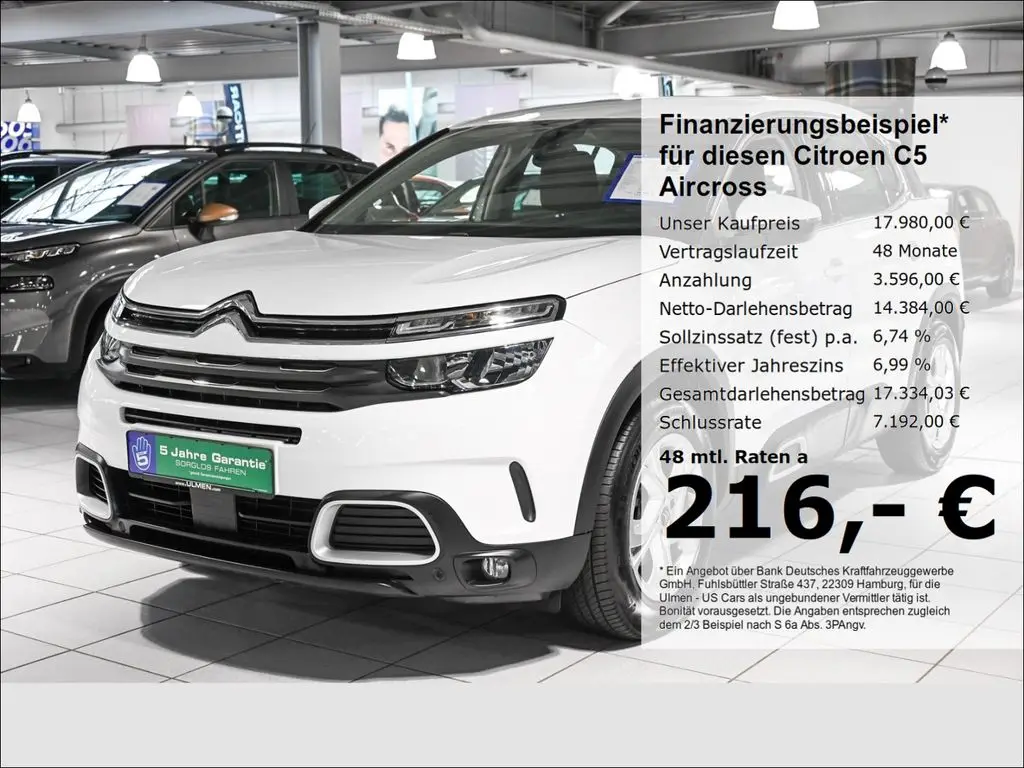 Photo 1 : Citroen C5 Aircross 2020 Petrol