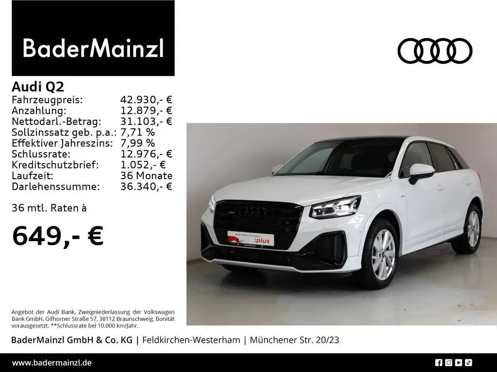 Photo 1 : Audi Q2 2024 Essence