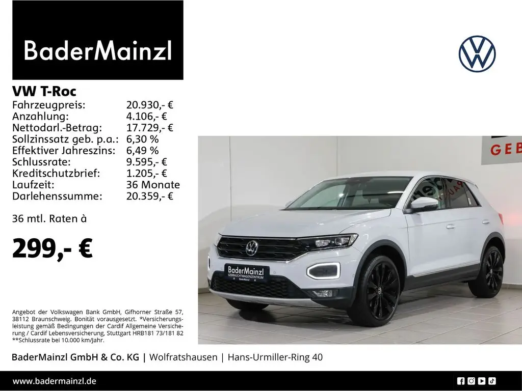 Photo 1 : Volkswagen T-roc 2022 Diesel