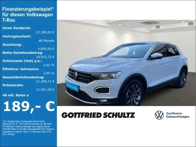 Photo 1 : Volkswagen T-roc 2021 Petrol