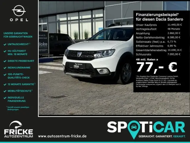 Photo 1 : Dacia Sandero 2020 Essence