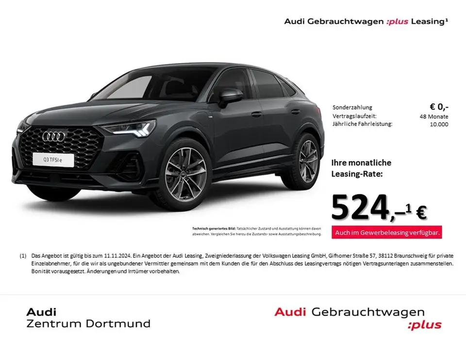 Photo 1 : Audi Q3 2024 Hybride