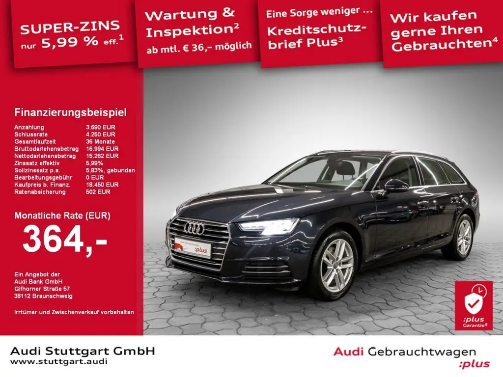 Photo 1 : Audi A4 2017 Diesel