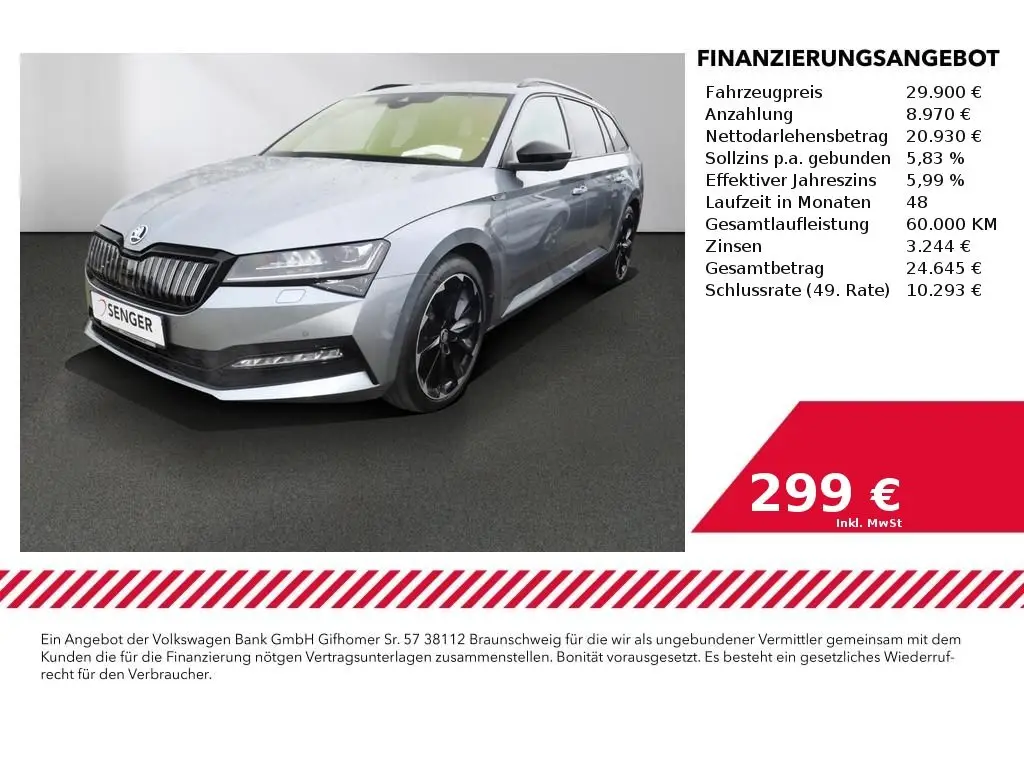 Photo 1 : Skoda Superb 2021 Hybrid