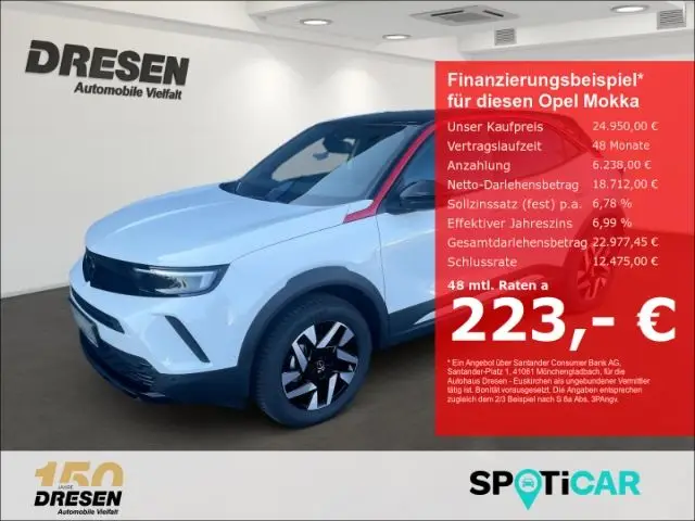 Photo 1 : Opel Mokka 2023 Essence