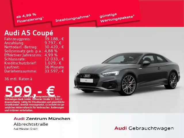 Photo 1 : Audi A5 2023 Essence