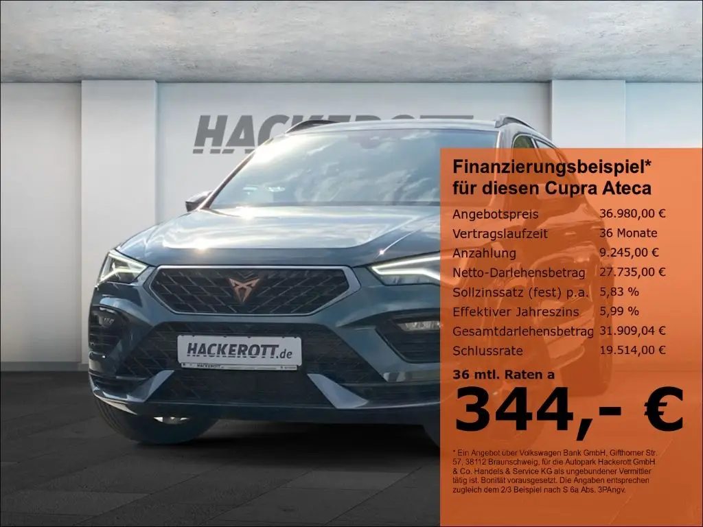 Photo 1 : Cupra Ateca 2022 Petrol