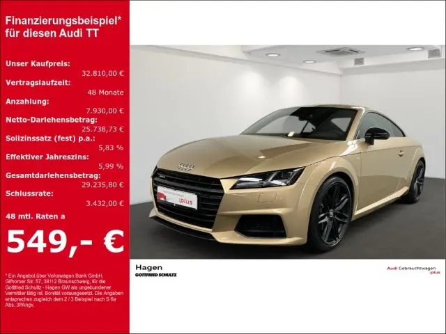 Photo 1 : Audi Tt 2017 Essence