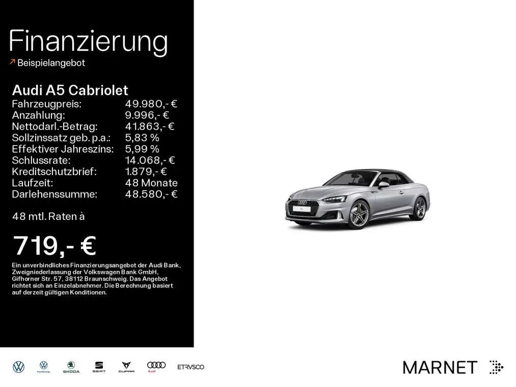 Photo 1 : Audi A5 2024 Diesel