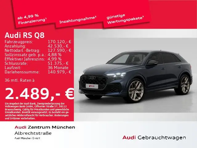 Photo 1 : Audi Rsq8 2024 Petrol