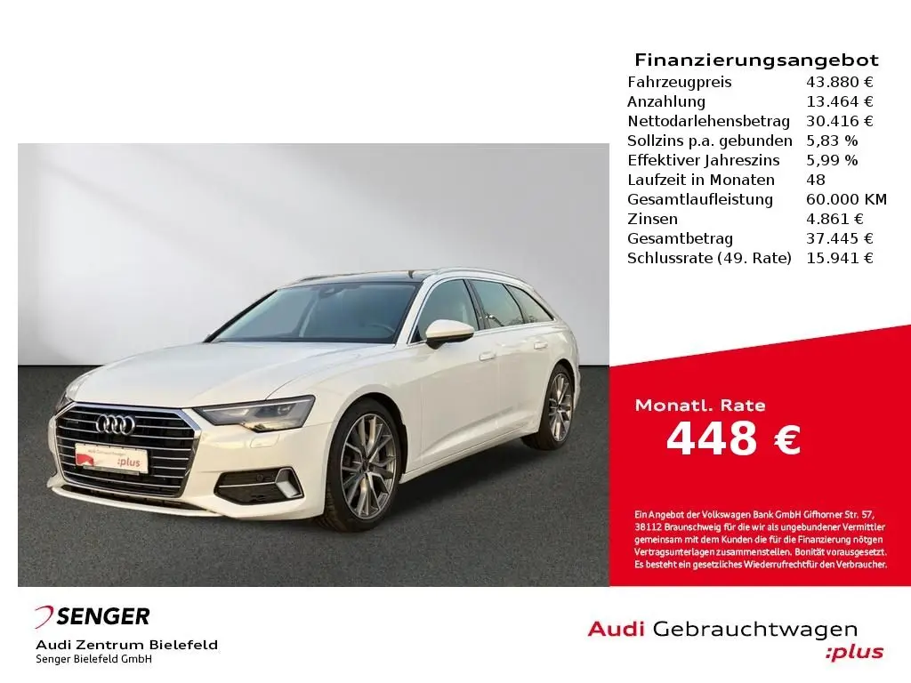 Photo 1 : Audi A6 2020 Diesel